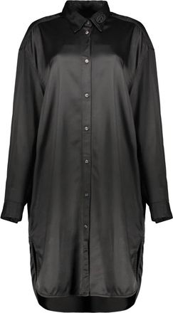 Diesel D-Lunar-Sat Overhemdjurk - Dames - Shirt Kleedjes - Zwart - M - Kleedjes
