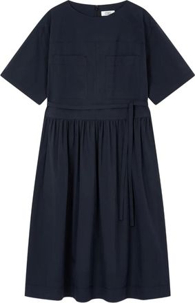 STUDIO TOMBOY pocket belted dress - Blue