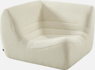 Sweeek Sill&oacute;n Envasado Al Vac&iacute;o Esquinero De Borreguito Texturizado