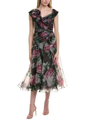 Teri Jon by Rickie Freeman Teri Jon By Rickie Freeman Midi Dress