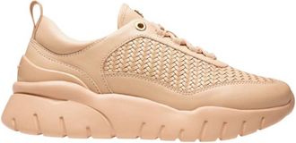 Bally Biara Woven Leather Low-Top Sneakers, Brand Size 35 ( US Size 4.5 )