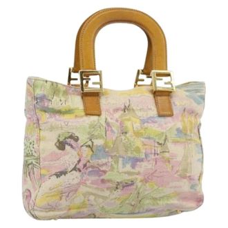 Fendi Pre-owned Vintage Tote Bag - Dames - Pre-owned - Beige - Maat: ONE Size Leer