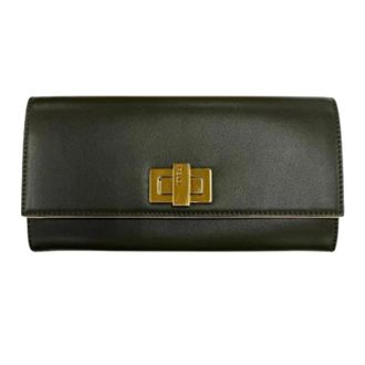 Fendi Portafoglio lungo Pre-owned (bi-fold) - - Pre-owned - Donna - Verde - ONE SIZE