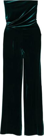 So Allure Tuta intera in velluto - Verde