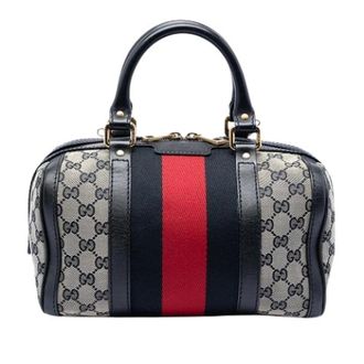Gucci Pre-owned Handbags, female, Multicolor, Size: ONE SIZE Pre-owned Vintage Satchel