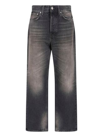 Haikure Black Logan Wide-Leg Cotton Denim Jeans