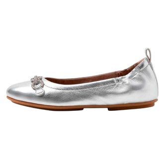 FitFlop Fit Flop Dames/Dames Allegro Sprankelende Ballerina Flats (Zilver)