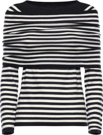 Max Mara Mxmfaretra Sweater - Dames - Ronde hals truien - Veelkleurig - L - Kasjmier - Truien & Vesten
