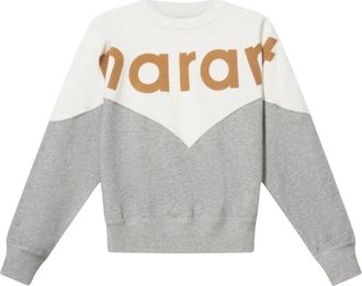 Isabel Marant Houston Sweatshirt - Dames - Sweatshirts - Veelkleurig - S - Katoen - Hoodies & sweatvesten