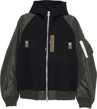 sacai Panelled Zip-fastening Jacket