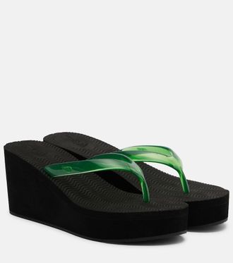 Ancient Greek Sandals Etheria platform thong sandals