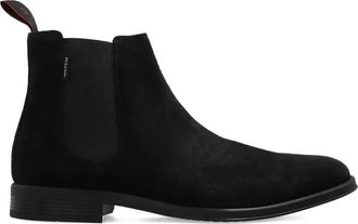 Paul Smith Suède Chelsea laarzen met elastische vlakken - Zwart