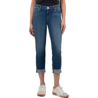 Kut from the Kloth Amy Crop Straight Leg Jeans in Deserving at Nordstrom, Size 14P