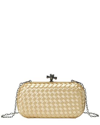 Tiffany & Fred Woven Satin Crossbody Clutch
