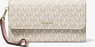 Michael Kors Jet Set Medium Signature Logo Smartphone Wristlet