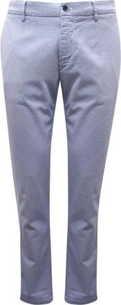 Mason's Milano Broek - Heren - Chinos - Blauw - L - Broeken