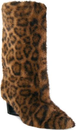 Ash Vanya Faux Fur Boot in Saddle at Nordstrom, Size 37
