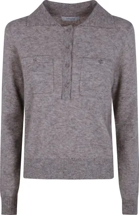 Jcsophie Sweater Polo Neck Polaris