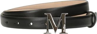 Max Mara Dames, Accessoires, Zwart, Maat: S Leer