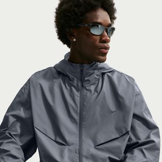Nike Mens Tech Loose Reflective Full-Zip Jacket in Blue | IM6245-438