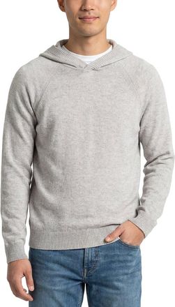 Vince Wool & Cashmere-Blend Geo Sweater Hoodie