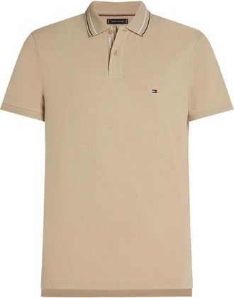 Tommy Hilfiger Polo con dettaglio a contrasto - Toni neutri