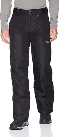 Arctix Mens Essential Snow Pants Skiing, Black, Large/30 Inches Inseam