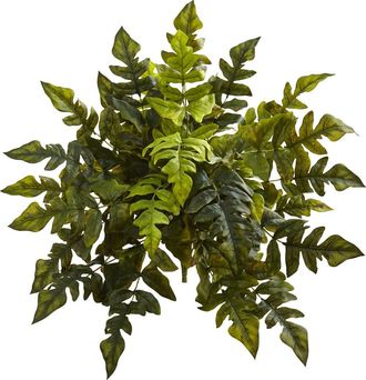 Nearly Natural 24-in Holly Fern Artificial Plant in Green at Nordstrom