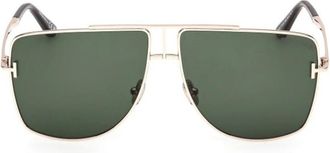 Tom Ford Sunglasses Ft1307 28 N Eliott Gold/Green Unisex