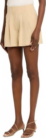 Veronica Beard Gables Short In Stone