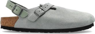 Birkenstock Schoenen, Dames, Groen, 38 EU, Leer, Tokio II Suede