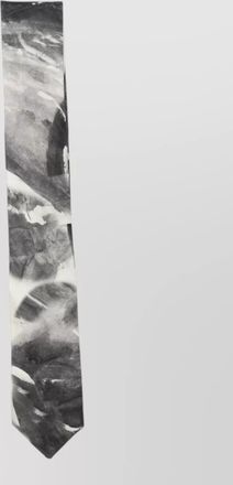 Alysi silk printed tie