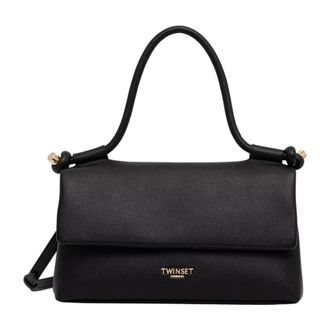 Twinset Top-handle Bag - female - Twinset - Shoulder Bags - Black - ONE SIZE - Bags