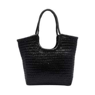 Dragon Diffusion Bolso Tote NS Diagonal Triple Jump tejido a mano - Bags - Mujer - Negro - ONE SIZE