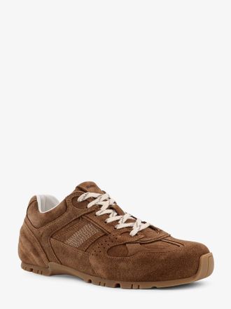 Alohas Womens Low-Top Sneakers Tb.56 Brown Suede Trainers
