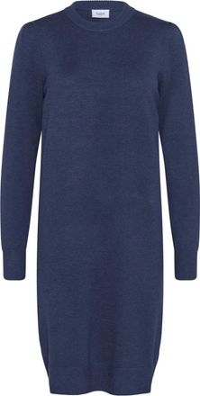 Saint Tropez Mila SZ Dress - Dames - Kleedjes - Blauw - L - Kleedjes