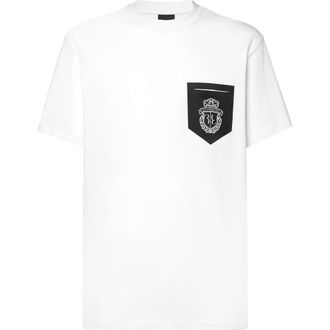 Billionaire Boys Club T-Shirt Round Neck Pocket Crest Men in White at Nordstrom, Size Xxx-Large Eu