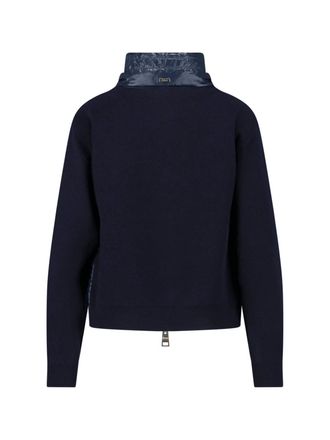 Herno Womens Jackets Blue Cotton