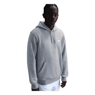 Nike Club Pullover Fleece Hoodie - Heren - Sport - Grijs - Maat: L Fleece