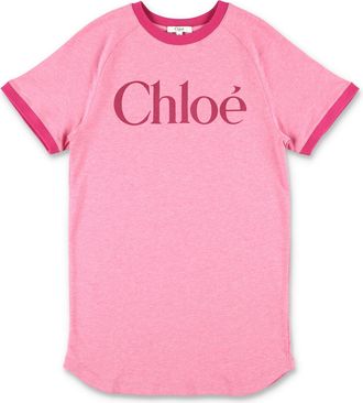 Chlo&eacute; Jurken Fuchsia