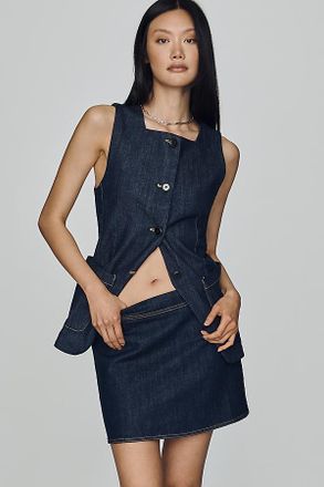 Maeve Denim Mini Skirt