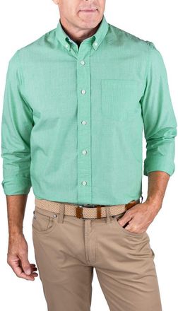 Tailor Vintage End to End Long Sleeve Button-Up Shirt in Leprechaun at Nordstrom Rack, Size X-Large