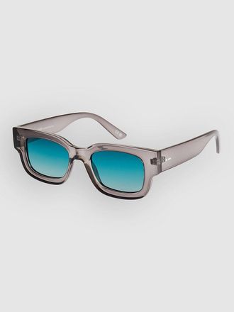 Dot Dash Pixel Shiny Dark Grey Sonnenbrille grau