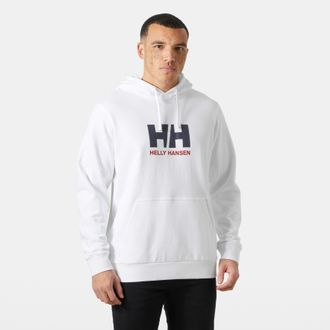 Helly Hansen Kapuzensweatshirt HELLY HANSEN HH LOGO HOODIE 3.0, Herren, Gr. XXL, wei&szlig;, Obermaterial: 100% Baumwolle, Sweatshirts Kapuzensweatshirt, sportliche Pass
