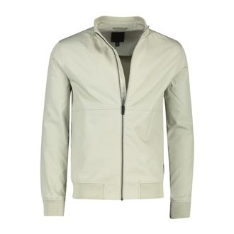 Elvine Jassen, Heren, Groen, S, Katoen, Groene Katoenen Jas met Rits