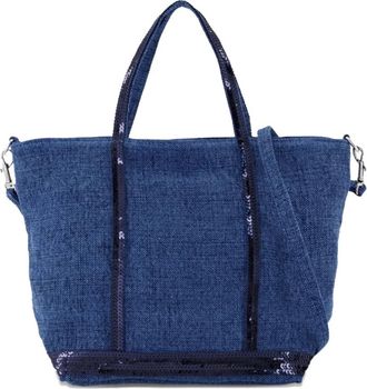 Vanessa Bruno Borsa a spalla Cabas piccola - Blu