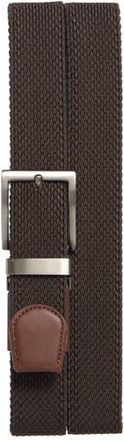 Callaway Mark n David Woven Elastic Belt in Dark Brown/teal at Nordstrom Rack, Size X-Large