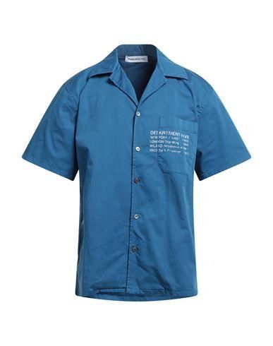 【DEPARTMENT FIVE】Logo short sleeve T-shirt/全国送料無料 Gildan Men's 5000 Heavy Cotton Short Sleeve T-Shirt Red S