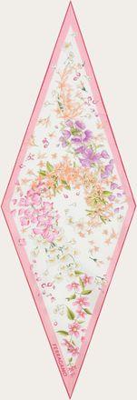 Ferragamo Women Spring print diamond scarf Pink