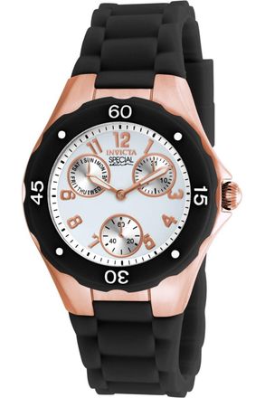 Invicta Angel 18799 Dames Horloge - Quartz Uurwerk - Roestvrij Staal met witte Wijzerplaat - 38mm